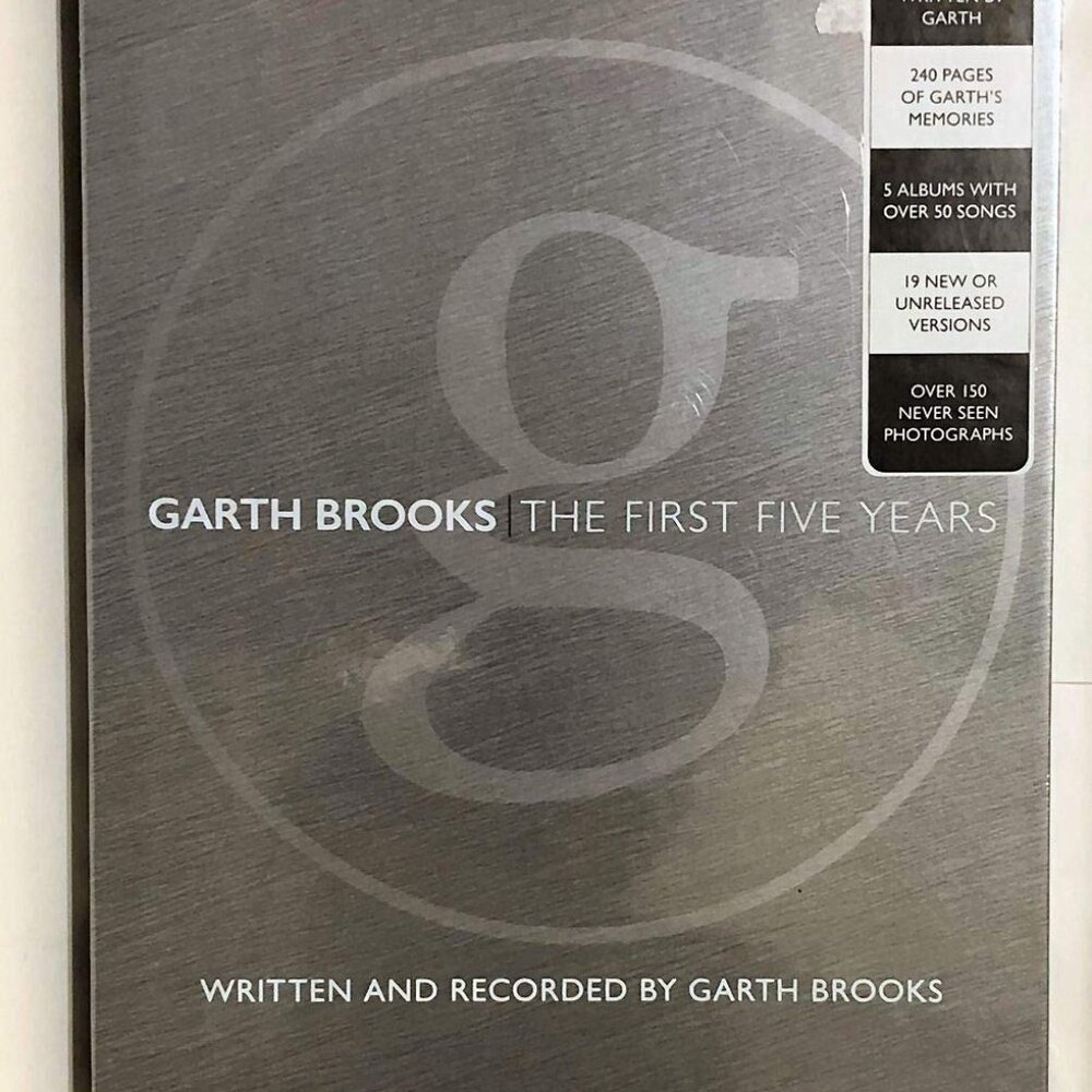 Garth Brooks The First Five Years Limited First Addition Books Albums Photograph